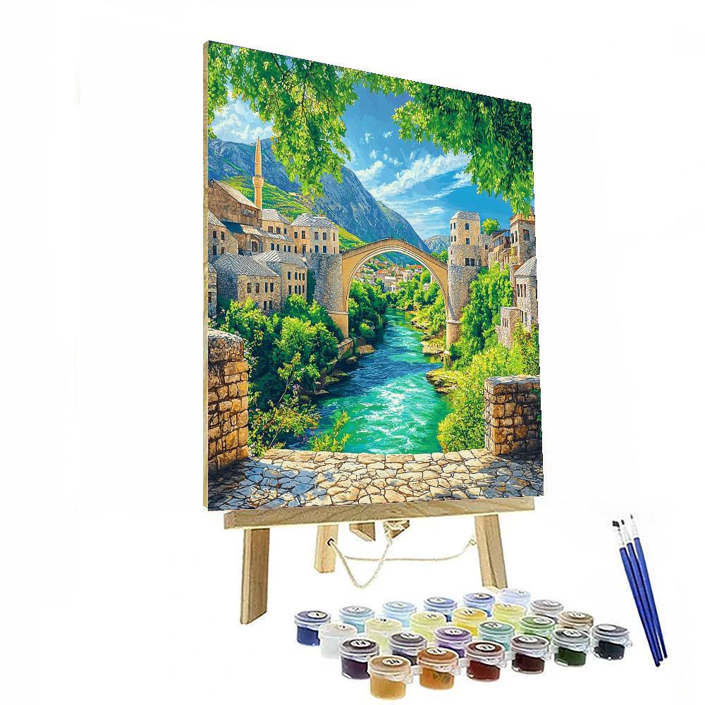 Stari Most - Mostar Paint By Color