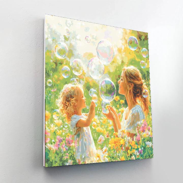 Bubbles Of Love DIY Paint By Numbers