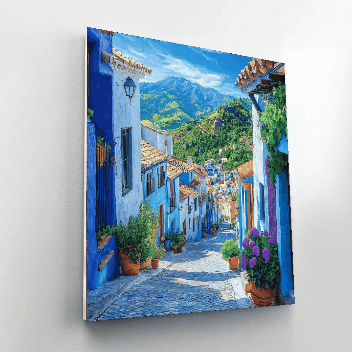 Chefchaouen - Morocco DIY Paint By Numbers