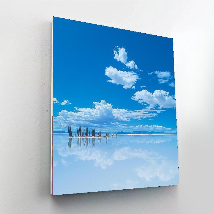 Salar De Uyuni - Potosi Painting Number Kit
