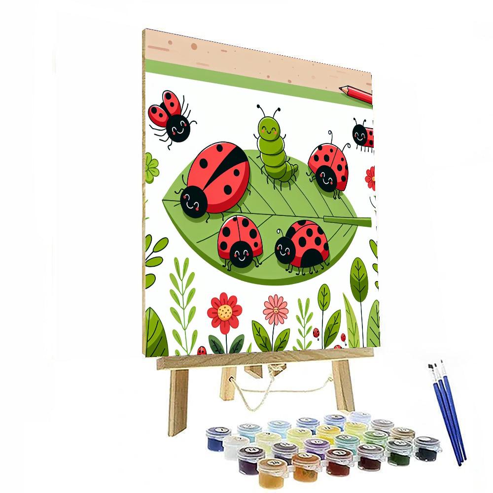 Creepy Crawly Kingdom Paint By Number