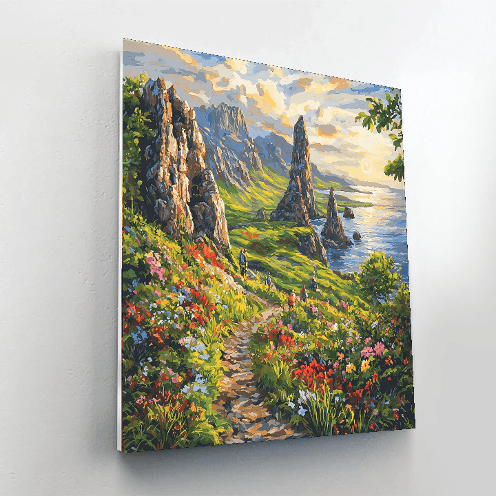 Scotland's Isle Of Skye DIY Paint By Numbers