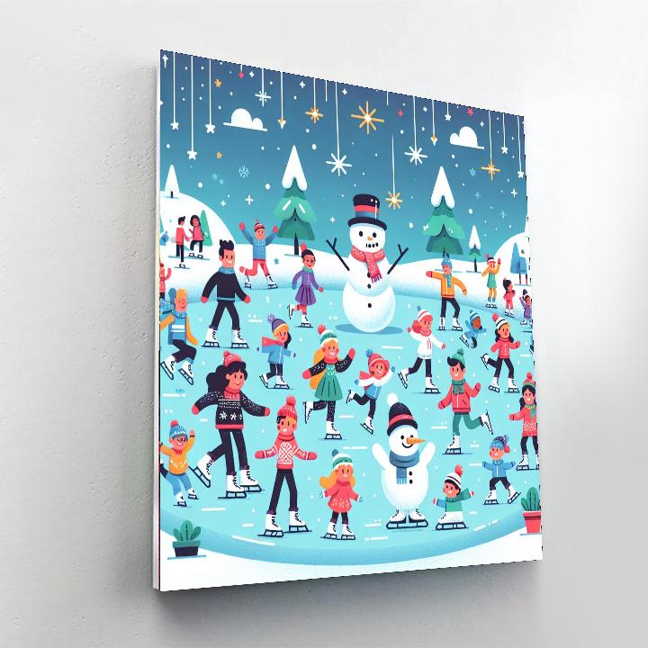 Winter Festival Paint By Numbers