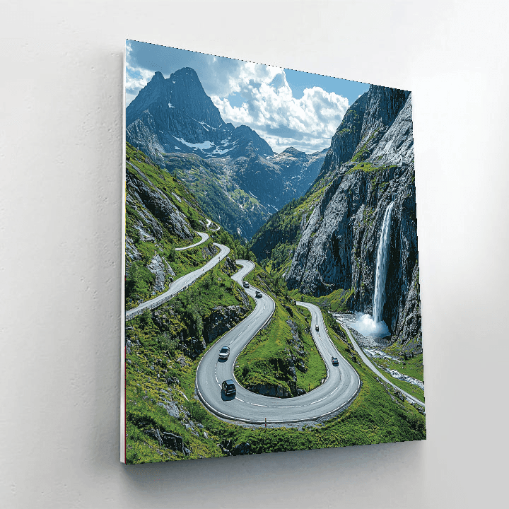 Trollstigen - Norway Paint By Numbers Kits