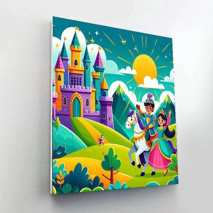 Royal Kingdom Exploration DIY Paint By Numbers