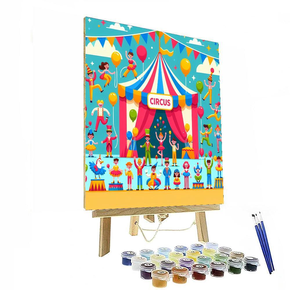 Circus Of Wonders Painting By Numbers Kit