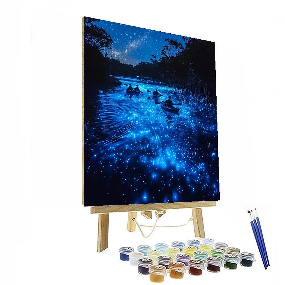 Bioluminescent Mosquito Bay Numbered Painting Kits