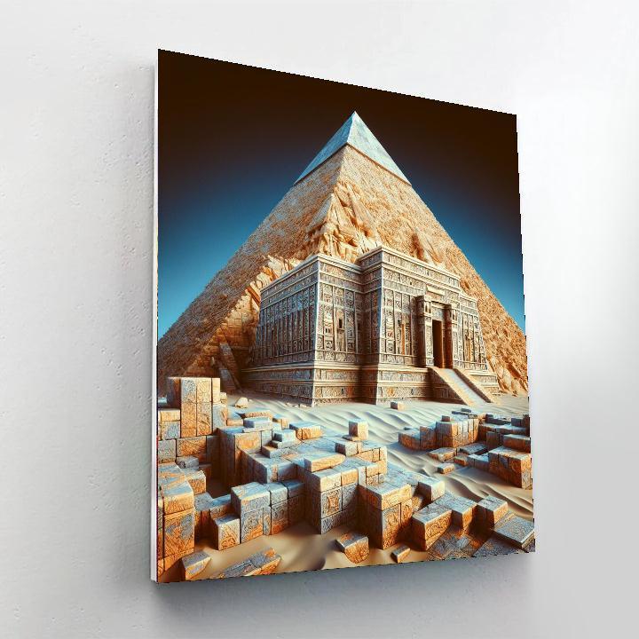 Ancient Pyramid Mystery Paint By Numbers Kits