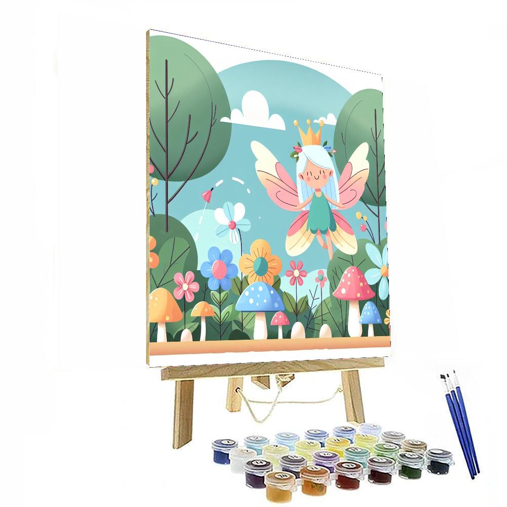 Nature Fairy Habitat DIY Paint By Numbers