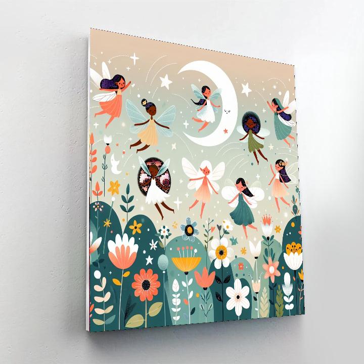 Fantastical Fairy Flight Paint By Numbers Art