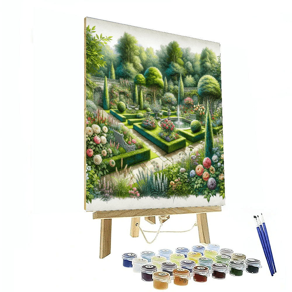 Regal English Garden Numbered Painting Kits