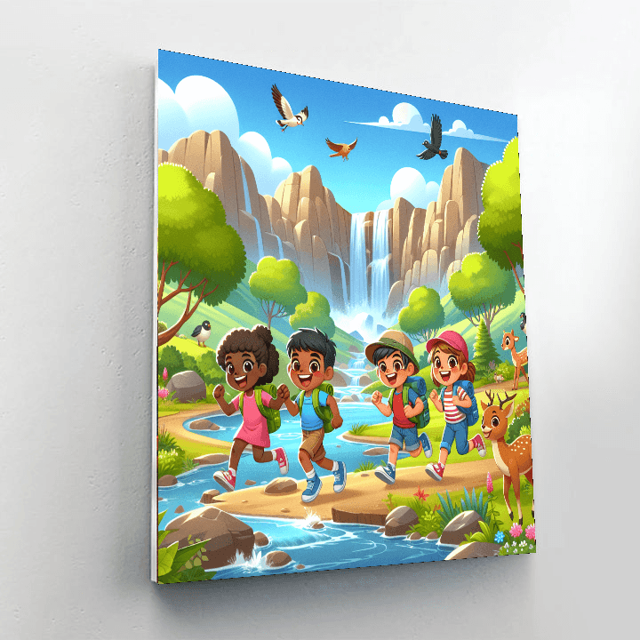 Nature Explorers Number Painting