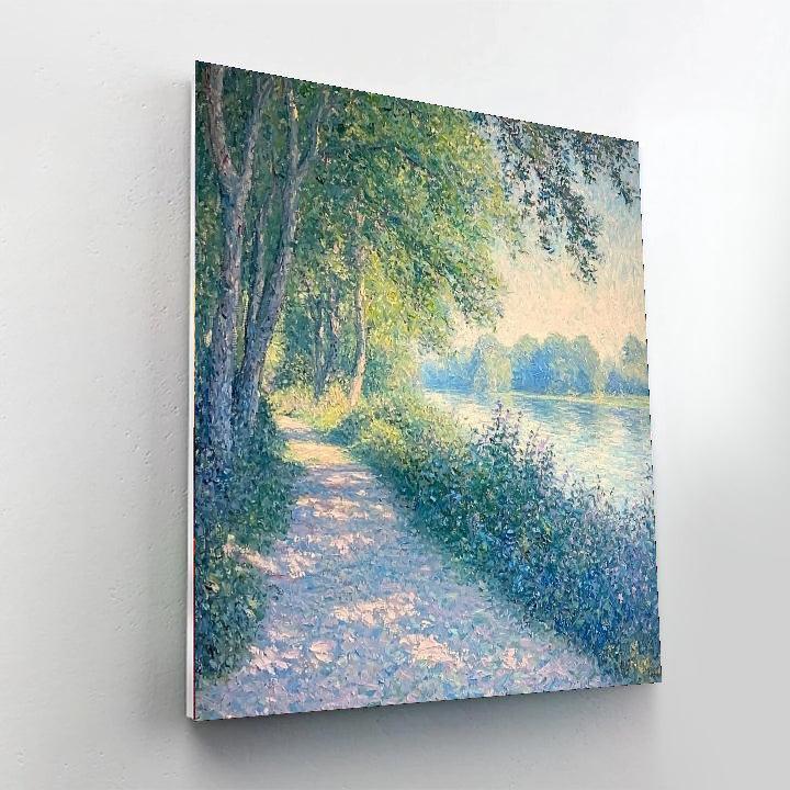 Claude Monet Inspired The Harmony Of Nature  Numbered Painting Kits