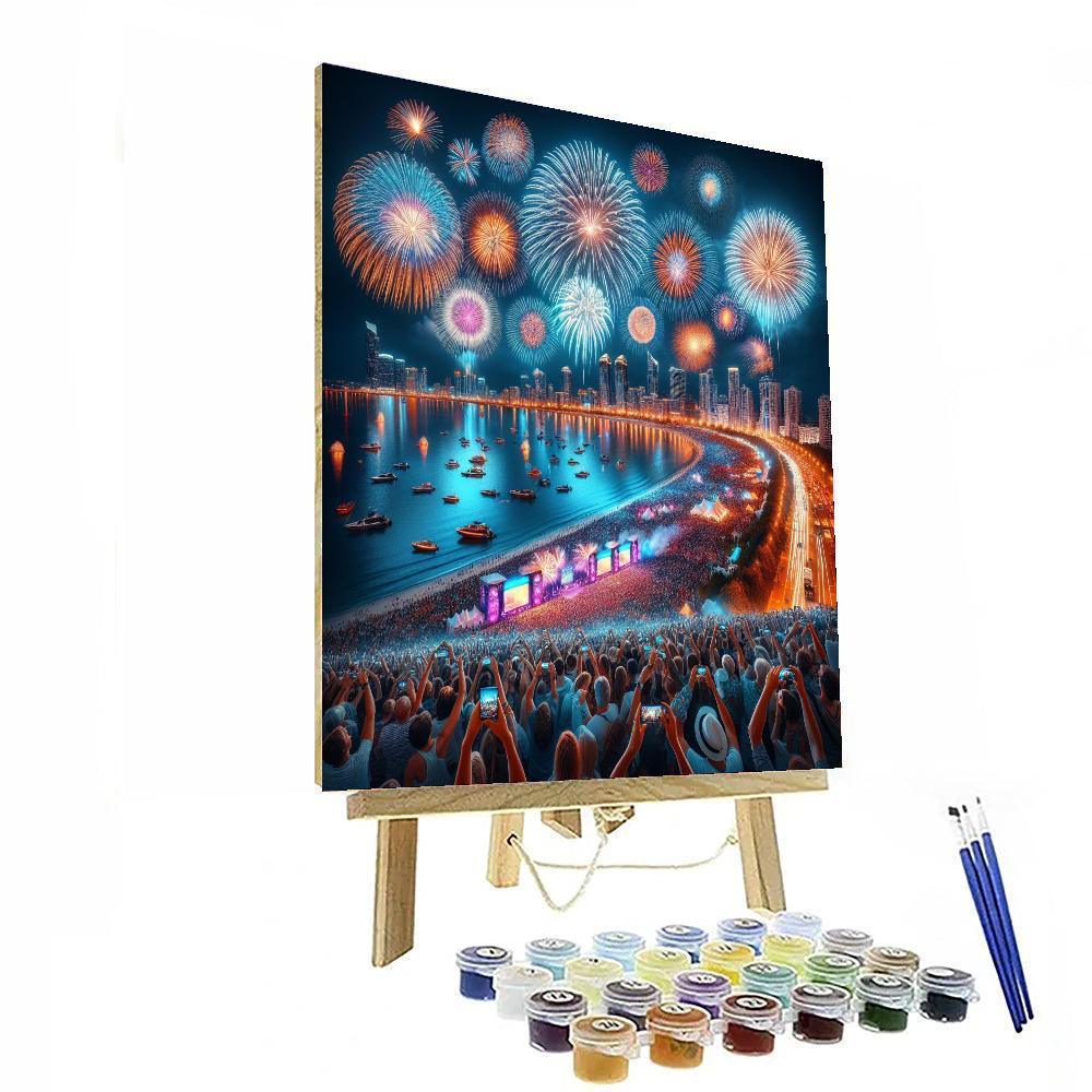 Macao International Fireworks Display Contest Paint By Color
