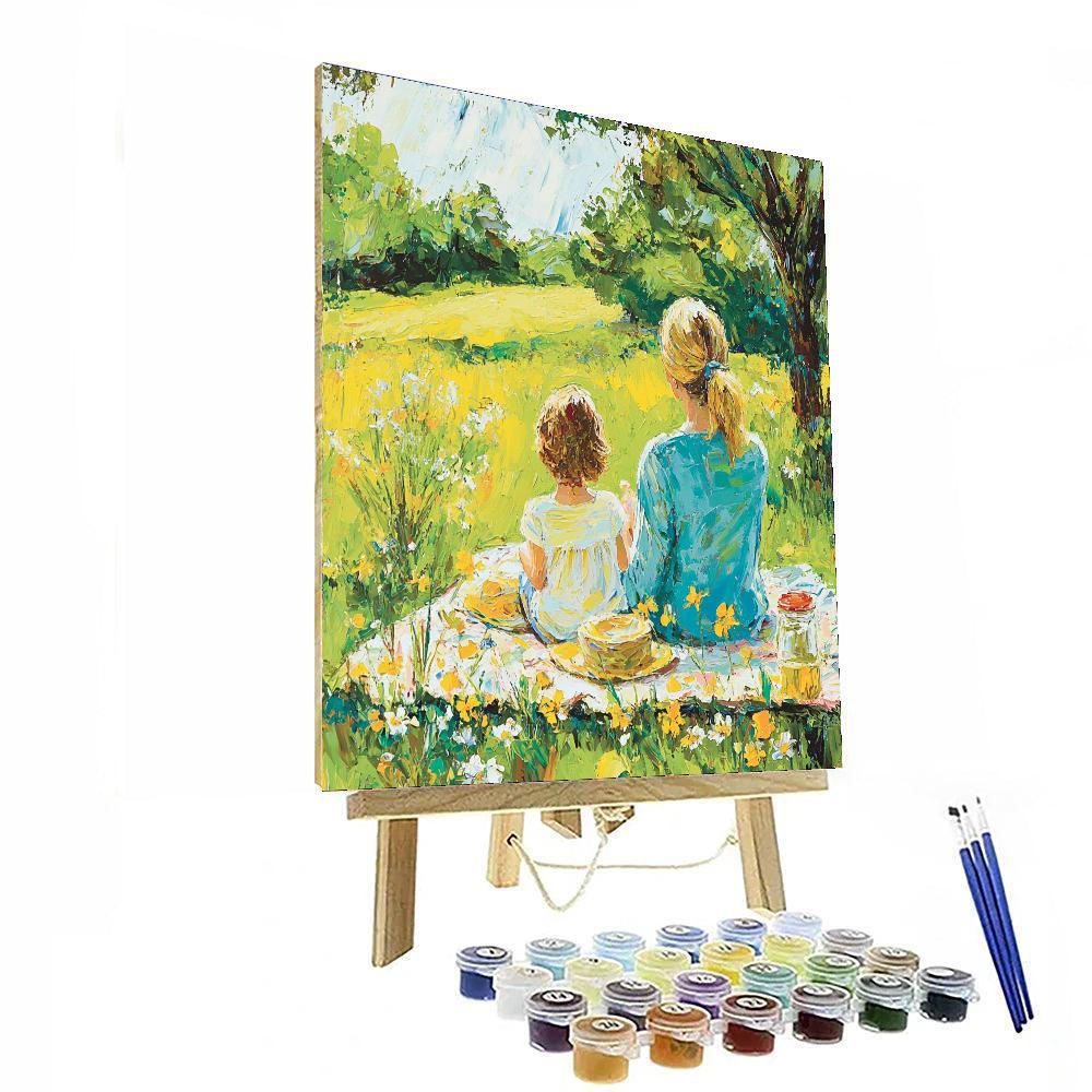 A Mother’s Heart In Nature Number Painting