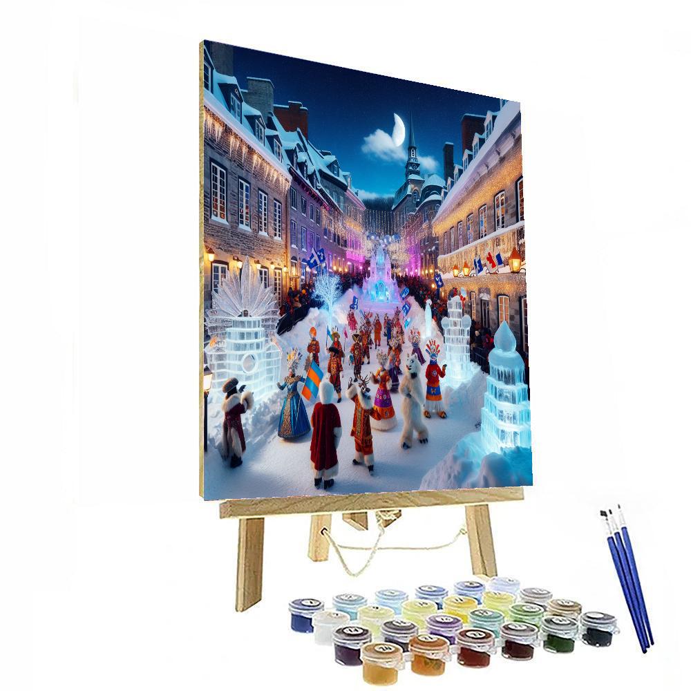 Mardi Gras - Quebec City Paint By Number