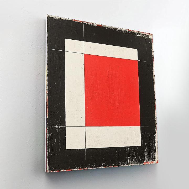 Kazimir Malevich Inspired Visual Clarity  Paint By Color