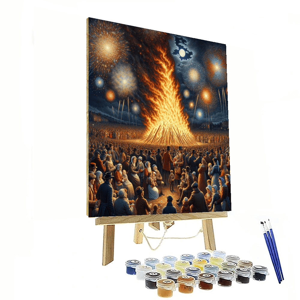 The Bonfire Night Paint By Color