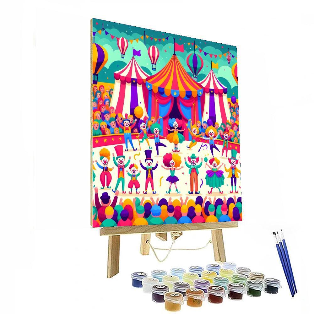 Magic Circus Numbered Painting Kits