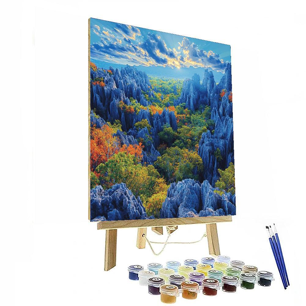 Tsingy De Bemaraha Numbered Painting Kits