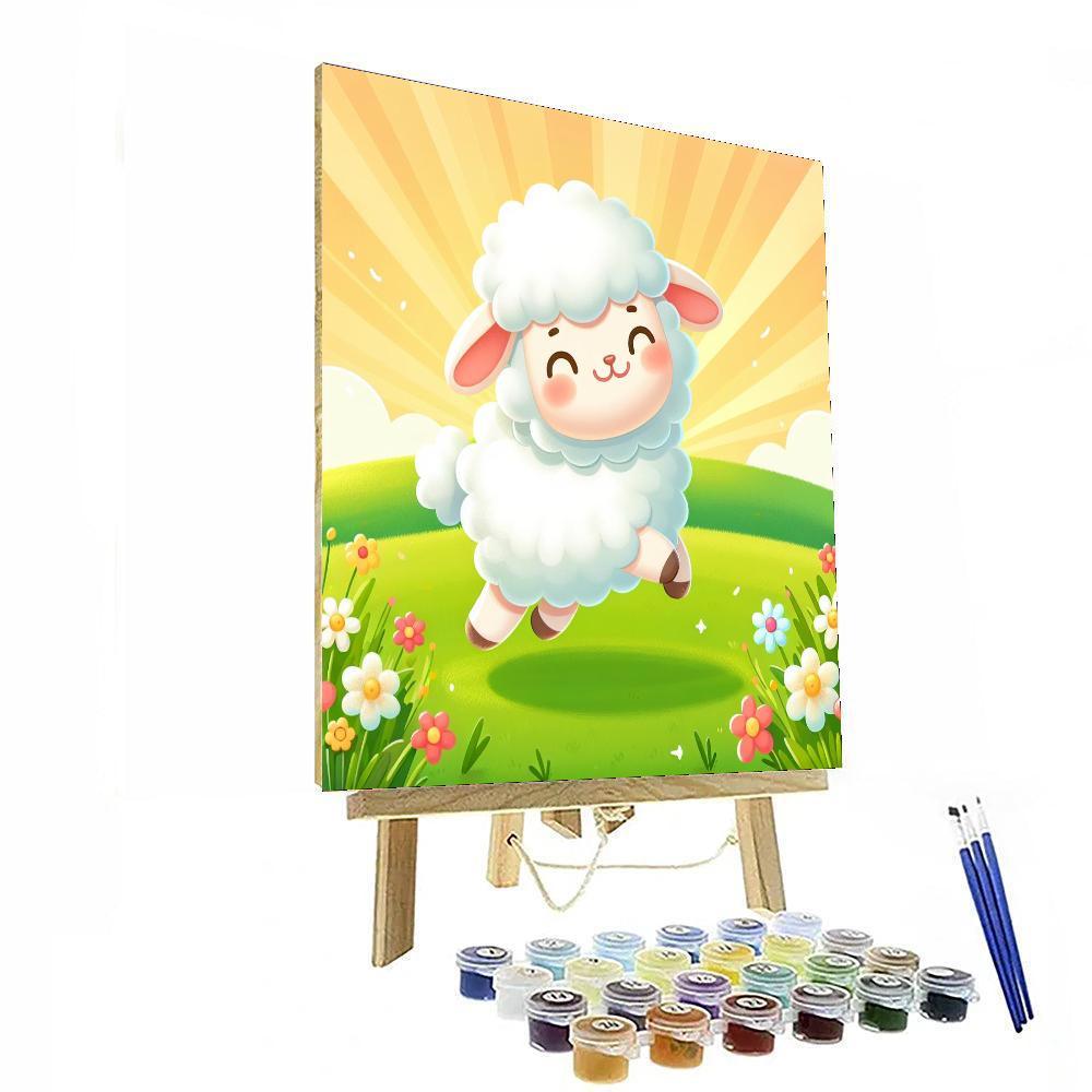 Fuzzy Lamb Paint By Number