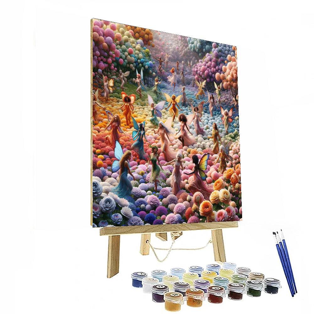 Fairy Garden Delight Paint By Number
