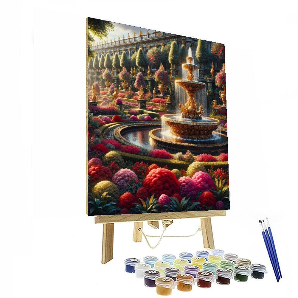 Regal Garden Splendor Numbered Painting Kits