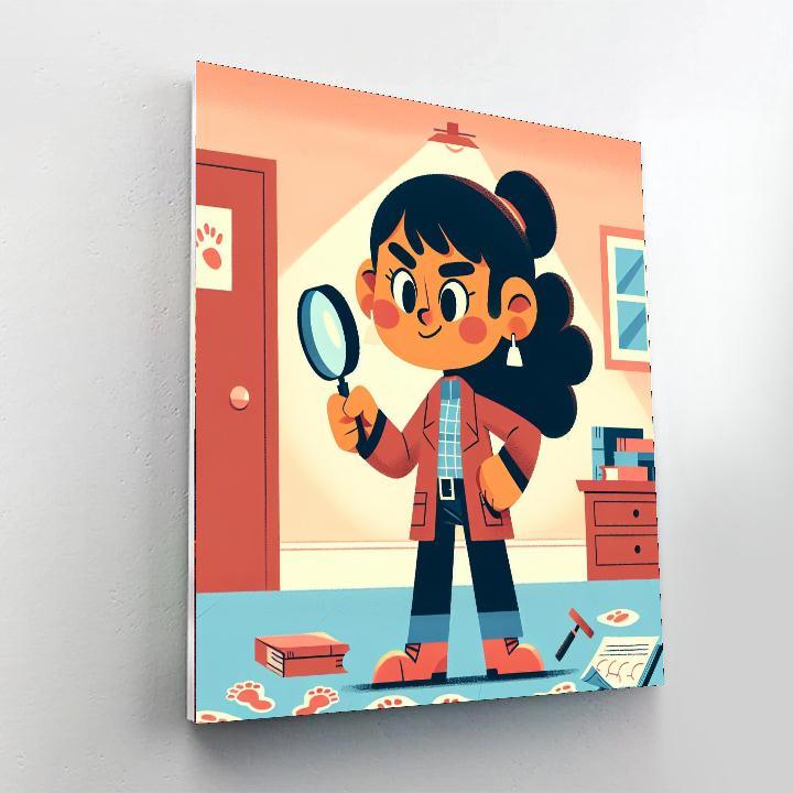 Little Detective's Casebook Paint By Number