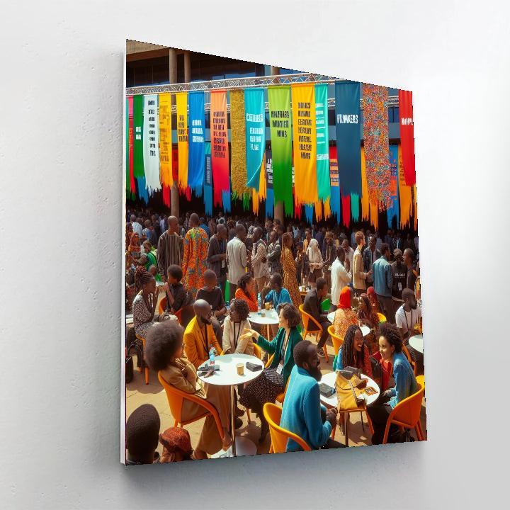 Nairobi Film Festival Painting Number Kit