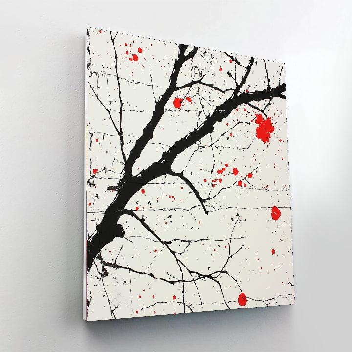 Banksy Inspired Nature's Rebellion  DIY Paint By Numbers