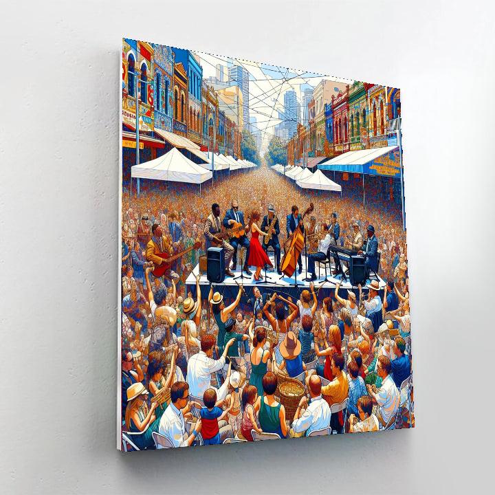 Jazz & Heritage Festival - Australia Paint By Color