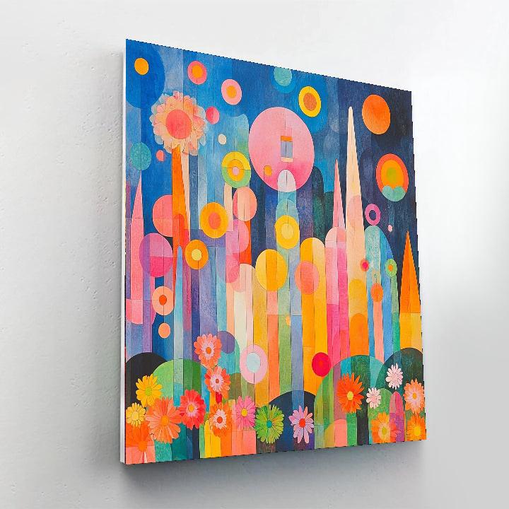 Paul Klee Inspired Innocent Dreams  Painting Number Kit