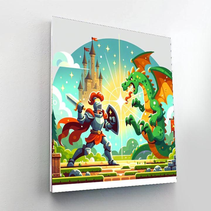 Epic Hero's Journey DIY Paint By Numbers