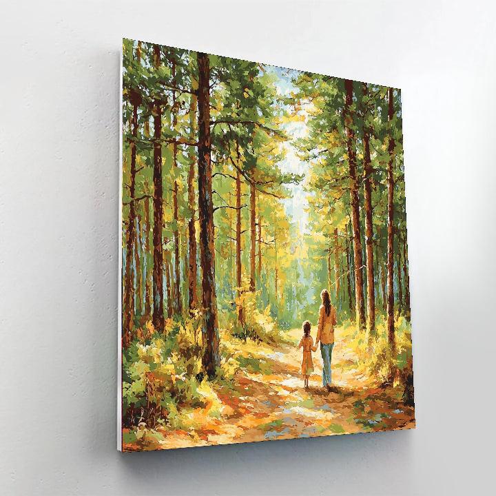 Whispers Of The Pines Number Painting