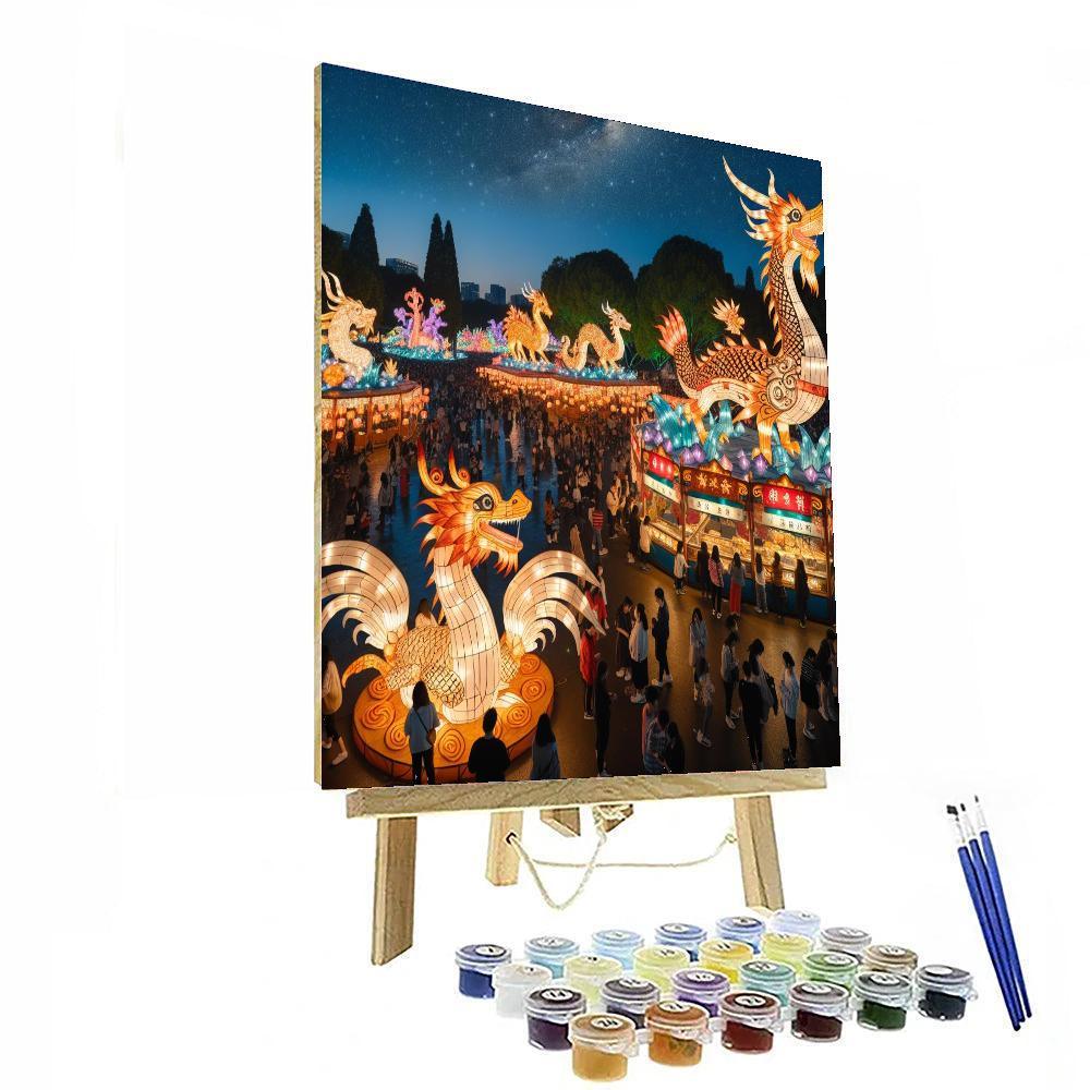 Auckland Lantern Festival - Auckland DIY Paint By Numbers