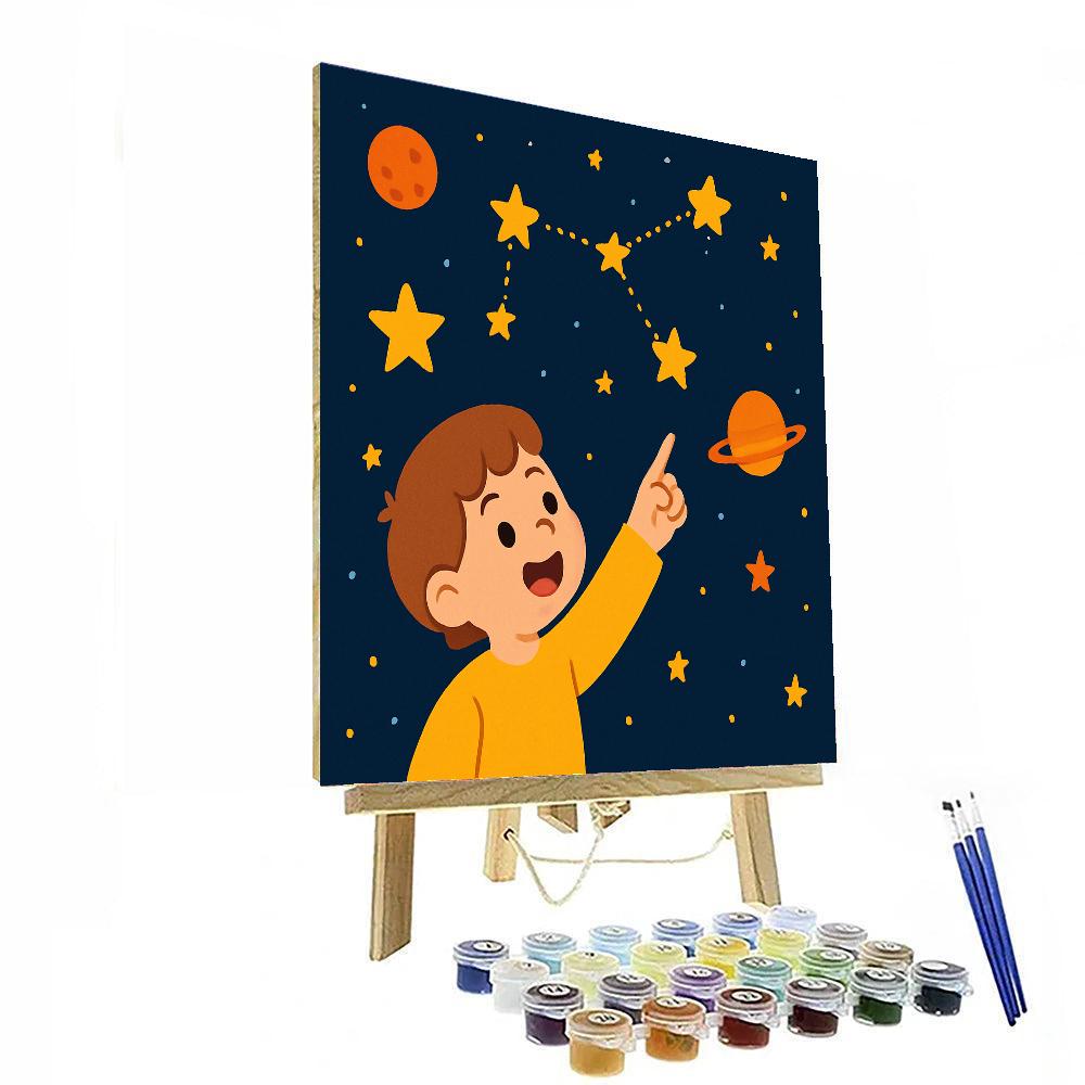 Stellar Constellations Paint By Numbers