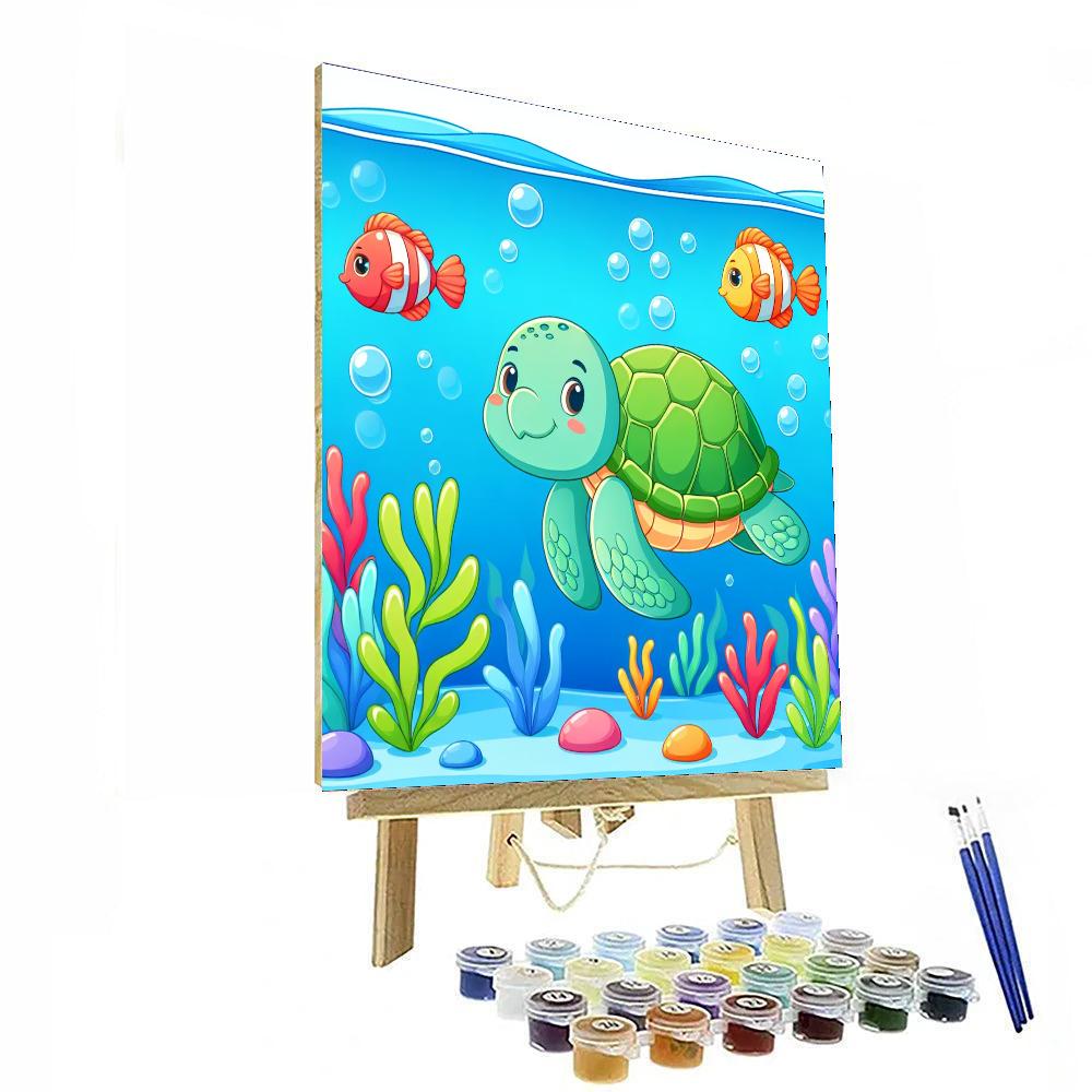Quiet Ocean Haven Paint By Numbers