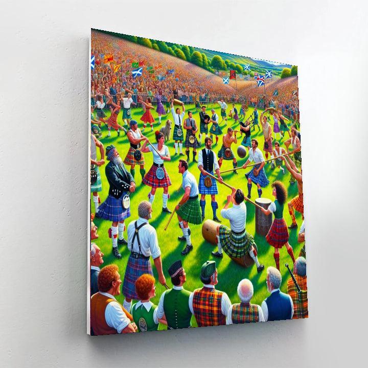 Glengarry Highland Games - Maxville Numbered Painting Kits