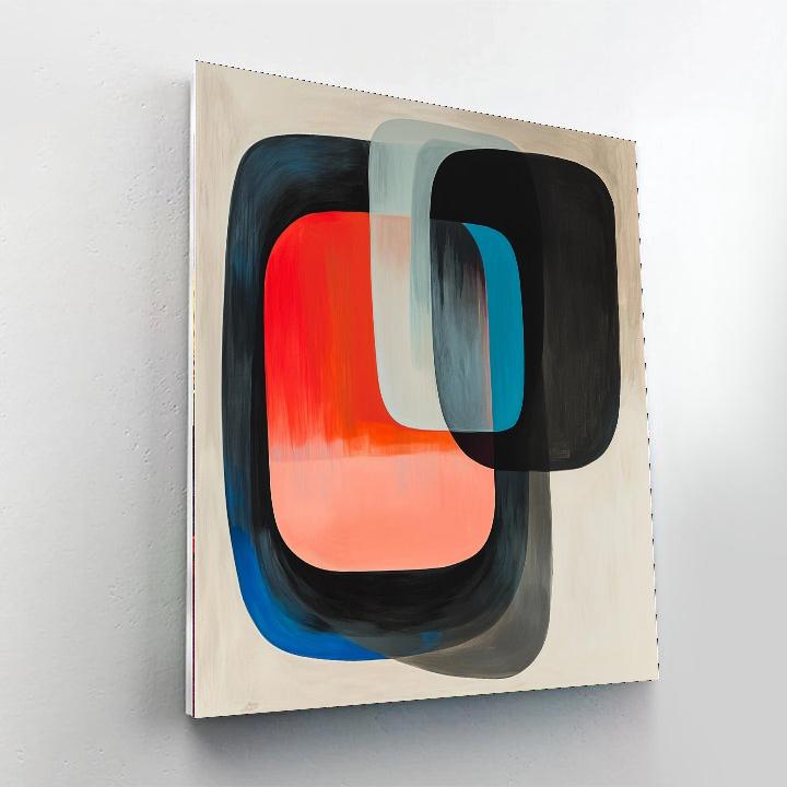 Joan Miró Inspired The Mysterious Void  Paint By Numbers Art