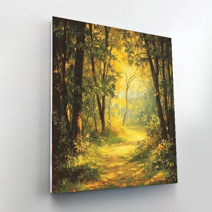 Holman Hunt Inspired Holman Hunt's Golden Light  Number Painting