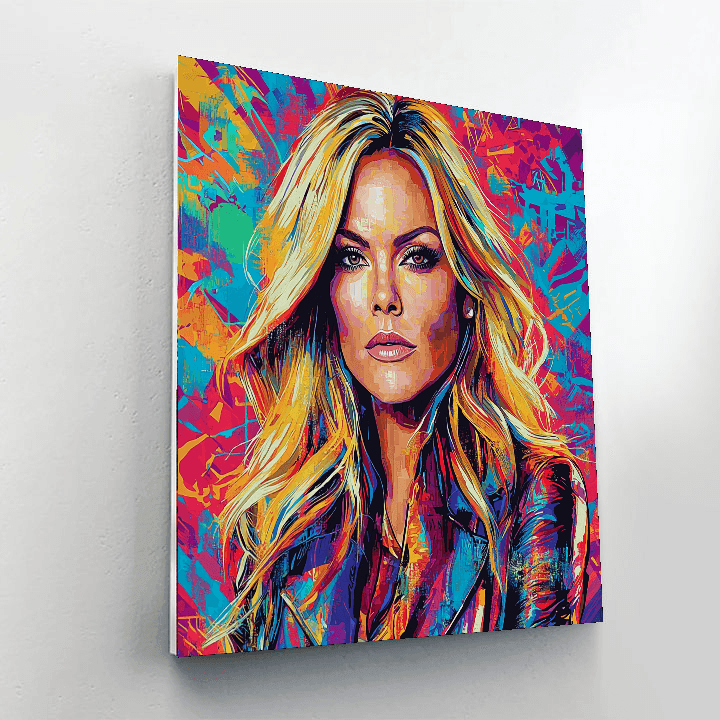 Charlize Theron: The Fierce Empress Of Transformation Paint By Number