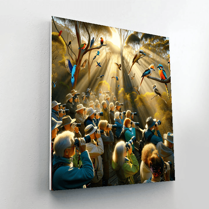 Feathered Fest - Australia Paint By Number