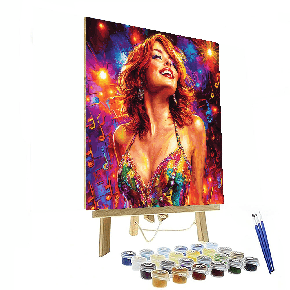 Emma Stone: Dancing With The Stars Of Storytelling Paint By Numbers