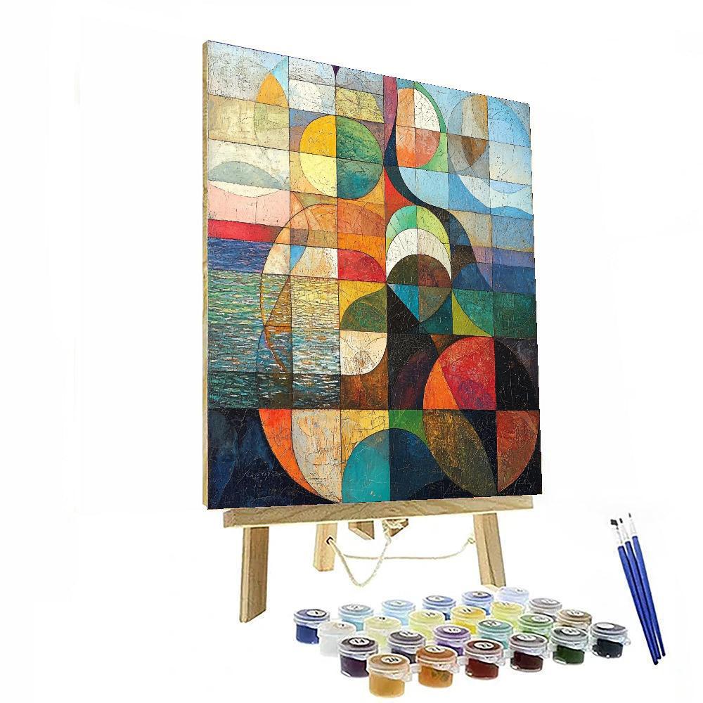 Paul Klee Inspired Wonders Of Abstraction  Number Painting