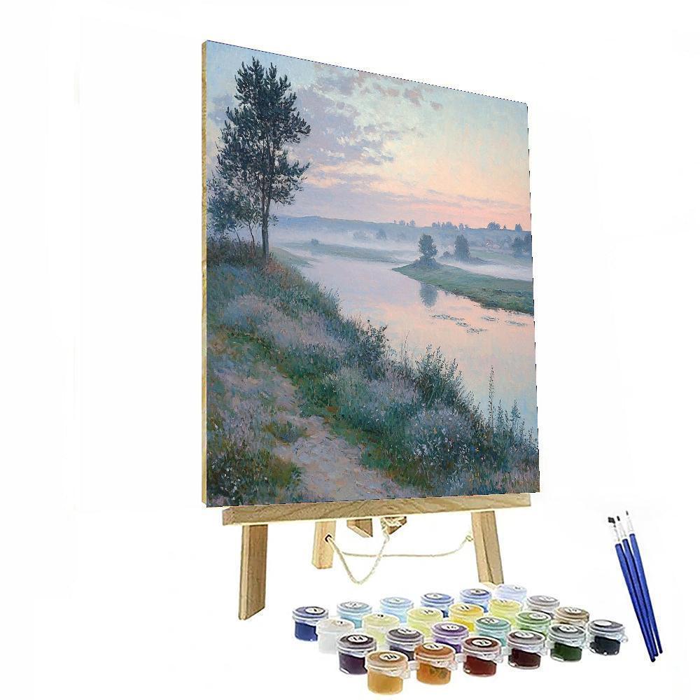 Edgar Degas Inspired Essence Of Morning Mist  Paint By Color