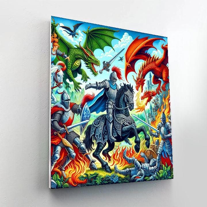 Timeless Fantasy Adventure DIY Paint By Numbers