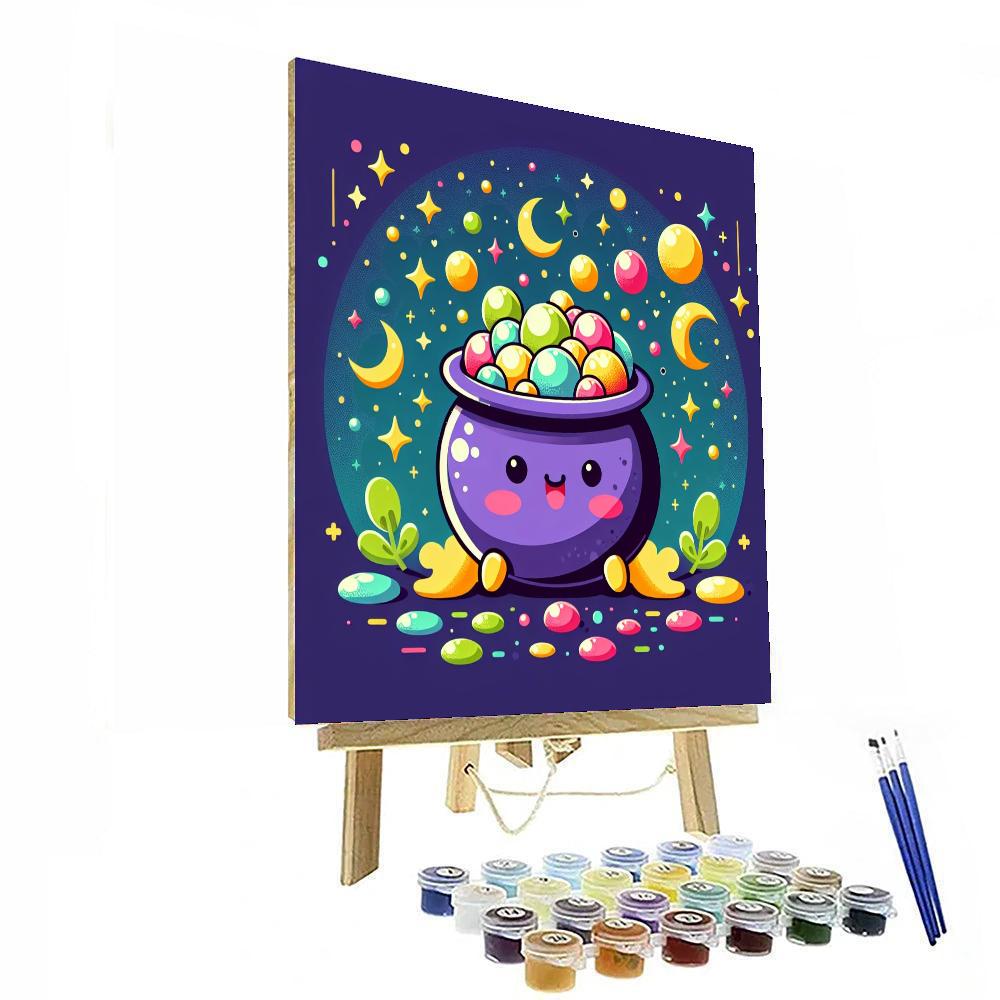 Bubbling Brew DIY Paint By Numbers