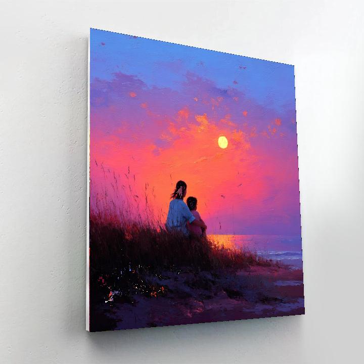 Dreamy Sunset Moments Numbered Painting Kits
