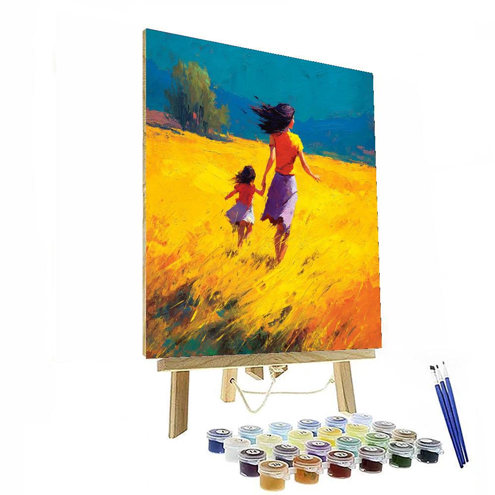 Fields Of Love Number Painting