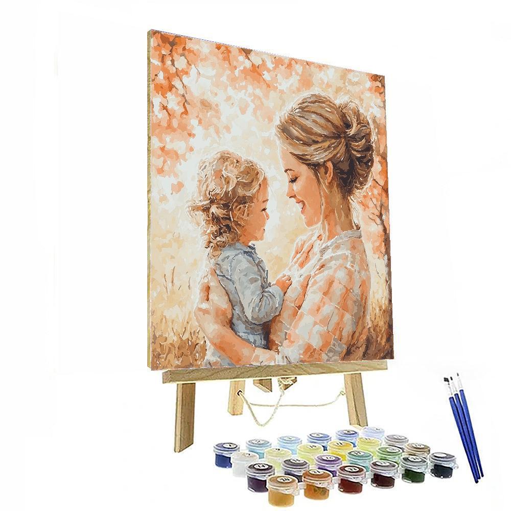 A Hug From Mom Paint By Numbers